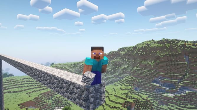 Minecraft speed bridging tutorial guide
