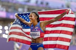 "I don't see how you all do it"- Masai Russell commends 400m hurdlers as she reflects on her experience in the event