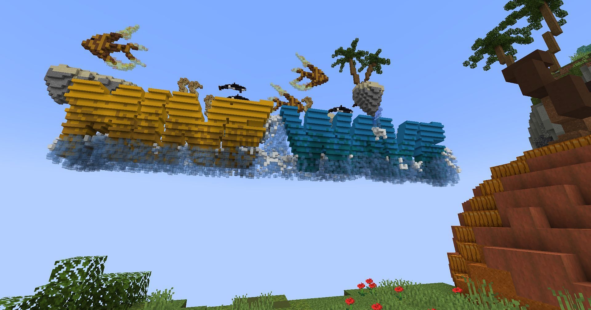 MineWave is a good server (Image via Mojang Studios)