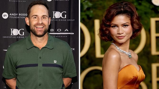 Andy Roddick pays glowing tribute to Zendaya after 'Challengers' wins prestigious title at Golden Globe Awards