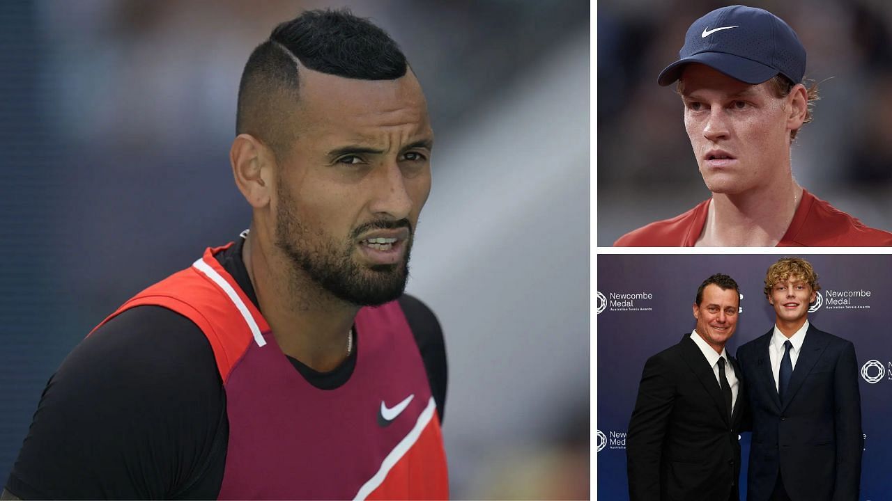 Nick Kyrgios Cruz Hewitt Jannik Sinner