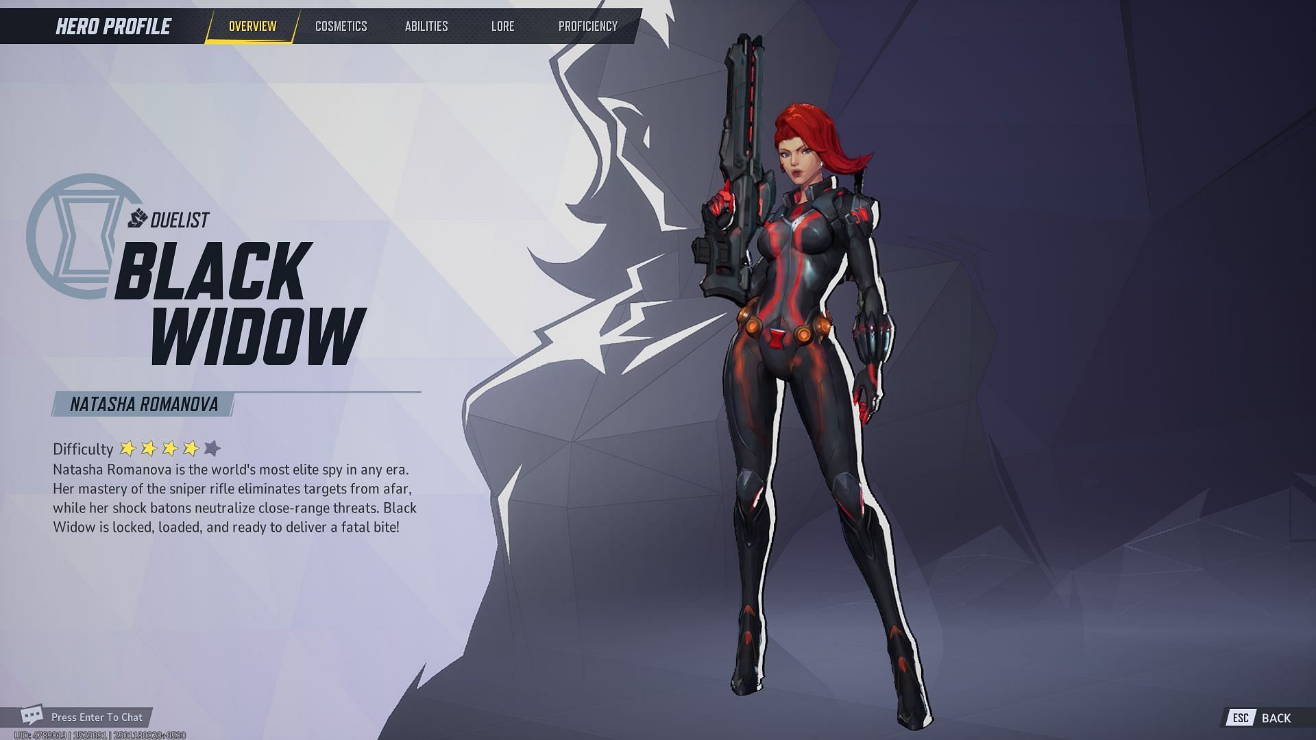 Marvel Rivals Black Widow is a Duelist character (Image via NetEase Games)