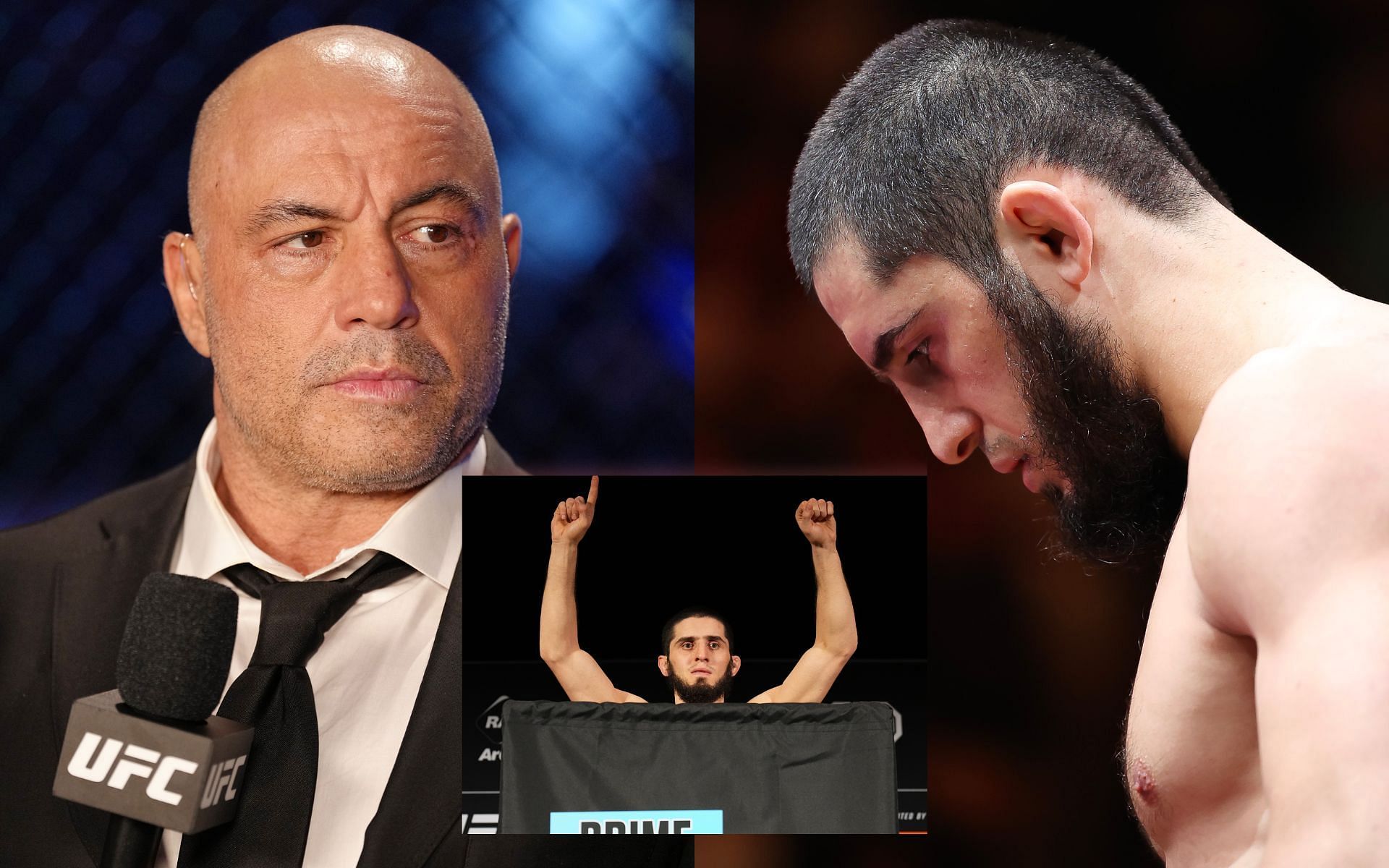 Joe Rogan sheds light on weigh cutting of fighters like Islam Makhachev. [Images courtesy: Getty]