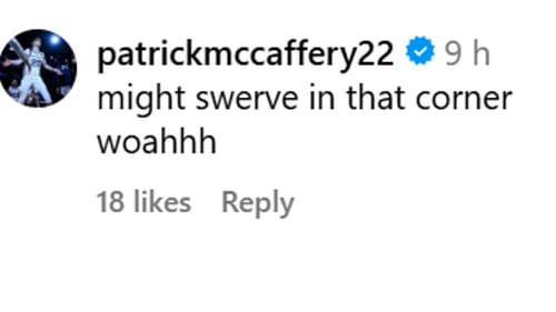 Patrick McCaffery had his say on his younger brother, Jack quoting Virgil Abloh. (Source: https://www.instagram.com/p/DEke9s5xqHy/?img_index=6)