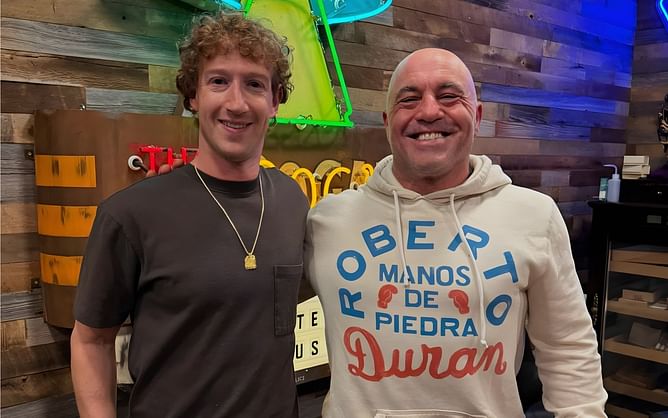Popular fitness influencer reacts after Joe Rogan shouts him out on JRE episode with Mark Zuckerberg