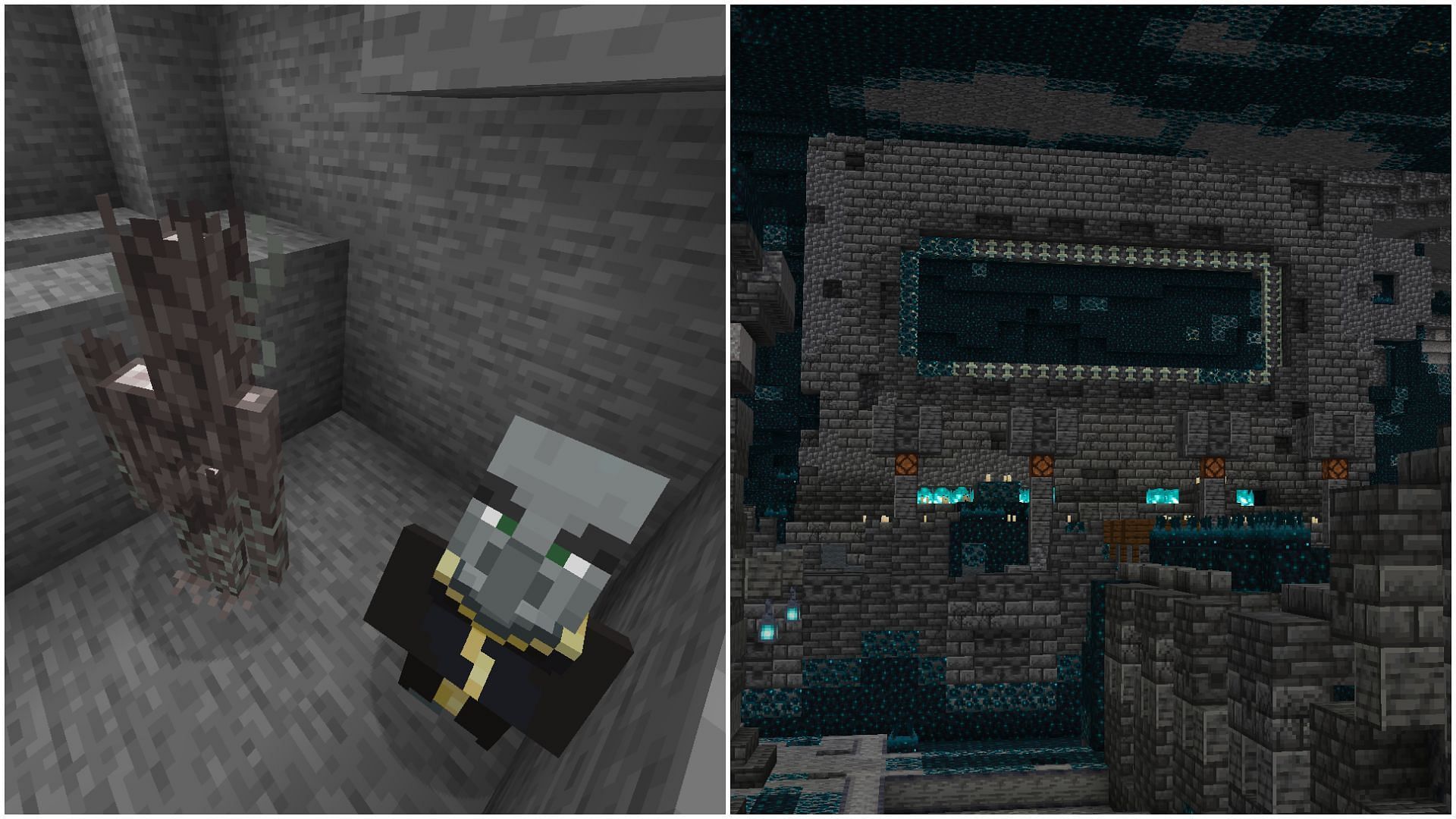 Mojang creates subtle connections between mobs and structures to make subtle but interesting stories (Image via Mojang Studios)