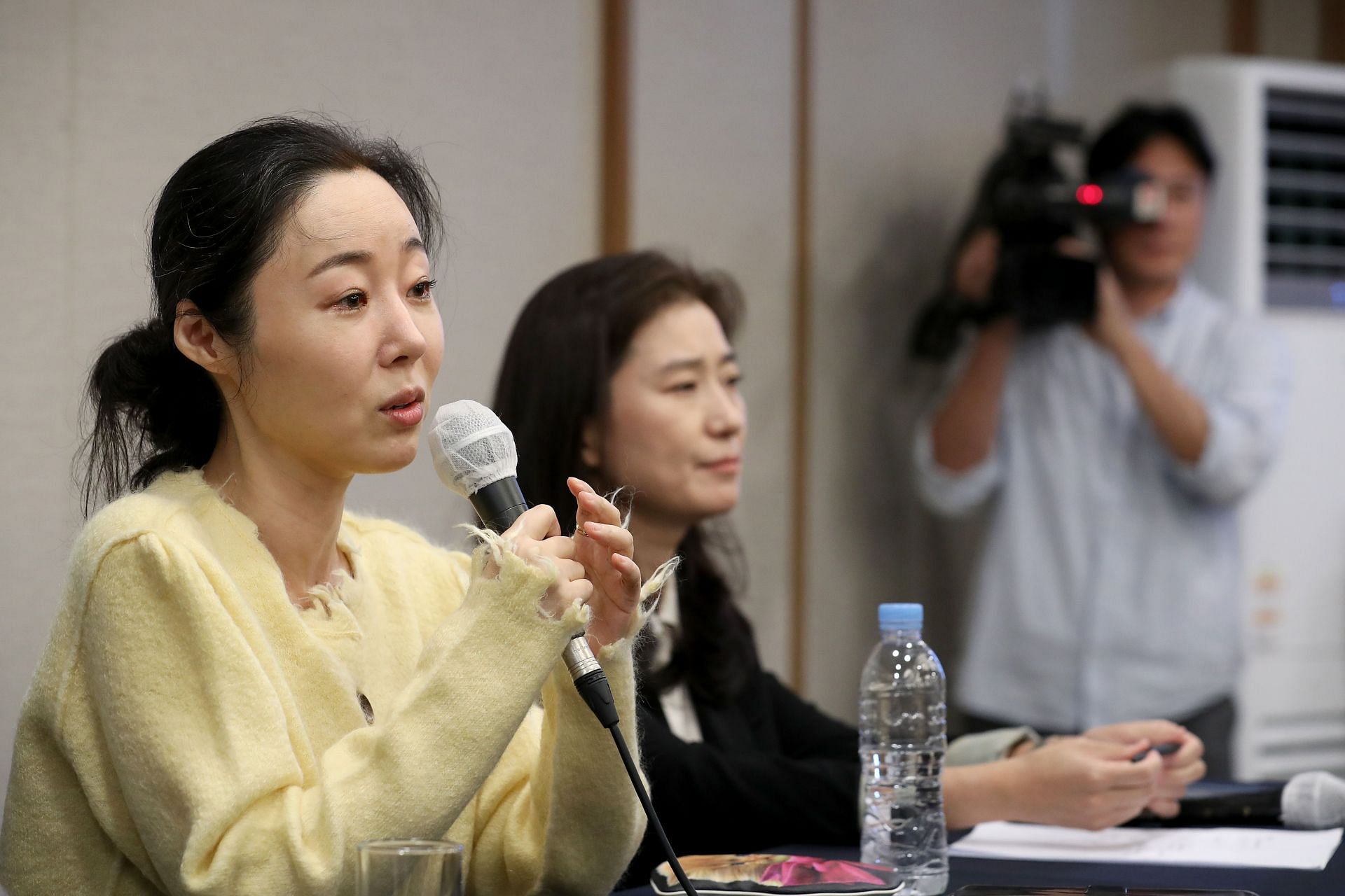 ADOR CEO Min Hee-Jin Press Conference - Source: Getty