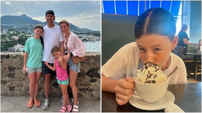 Doting dad Denny Hamlin makes his feelings known in a heartwarming carousel post on daughter Taylor’s birthday