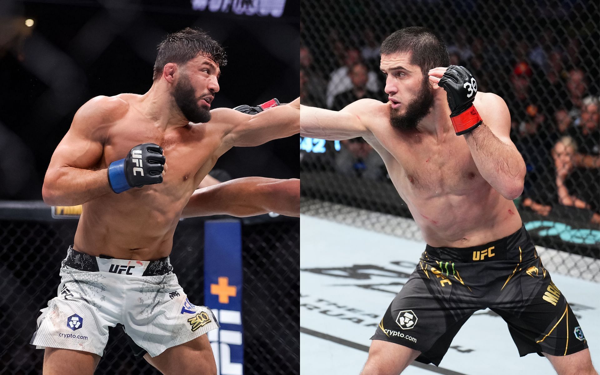 Arman Tsarukyan (left) and Islam Makhachev (right) will clash for the lightweight belt at UFC 311 [Image instructions: Getty Images]