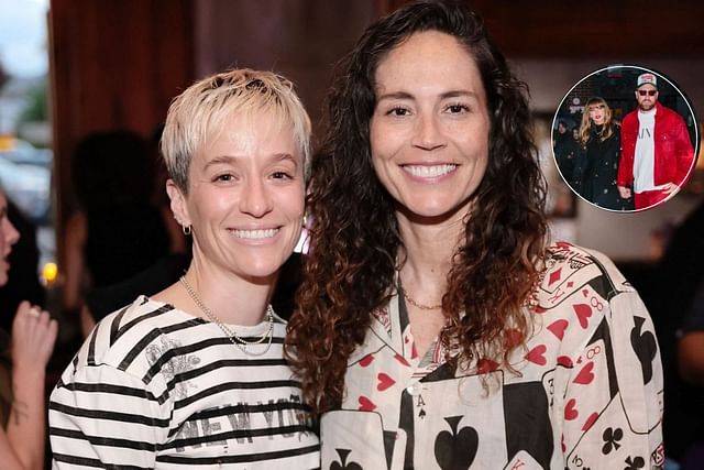 &quot;&lsquo;NFL is paying me to do all the play call for the Chiefs this year&rsquo;: Sue Bird&rsquo;s fianc&eacute;e Megan Rapinoe makes feelings known on Taylor Swift conspiracy theory (Image credit: Imagn)