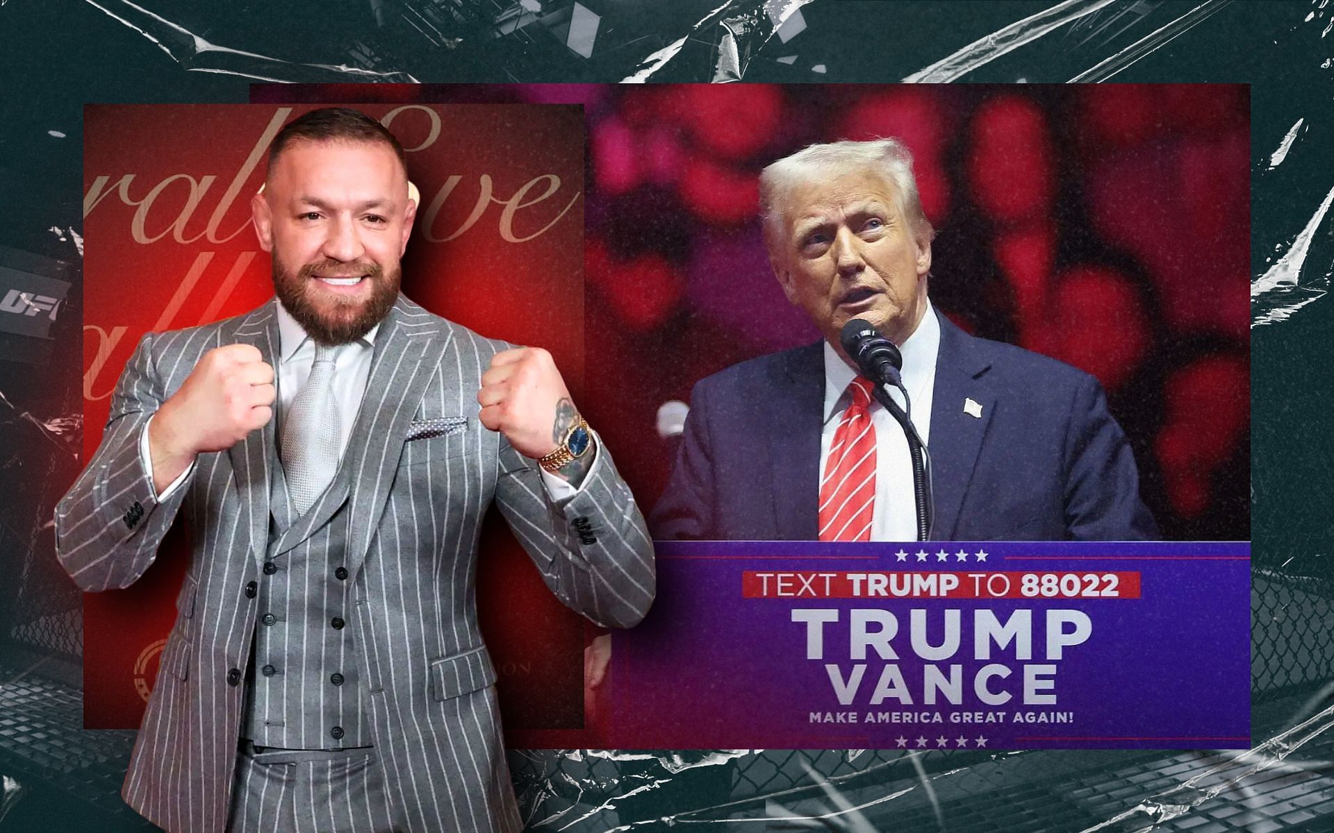 Political consultant claims Conor McGregor and President Donald Trump has common traits. [Images courtesy: Getty Images]