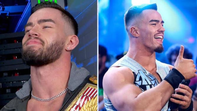 "Main eventer on the main roster" - Austin Theory makes shocking claim about 26-year-old WWE star during NXT appearance