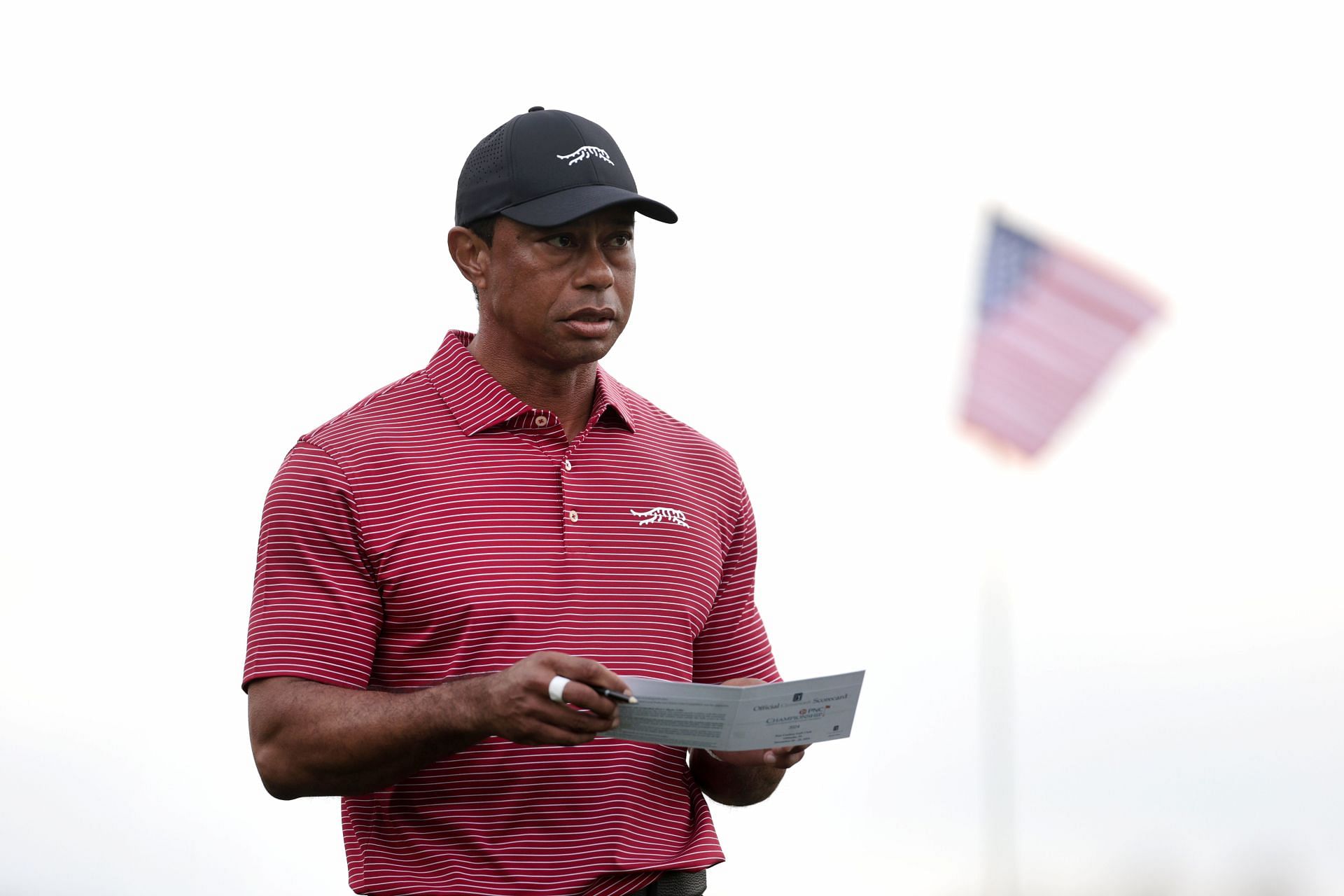 Tiger Woods isn&#039;t worried about the Genesis Invitational right now (Image via Getty)