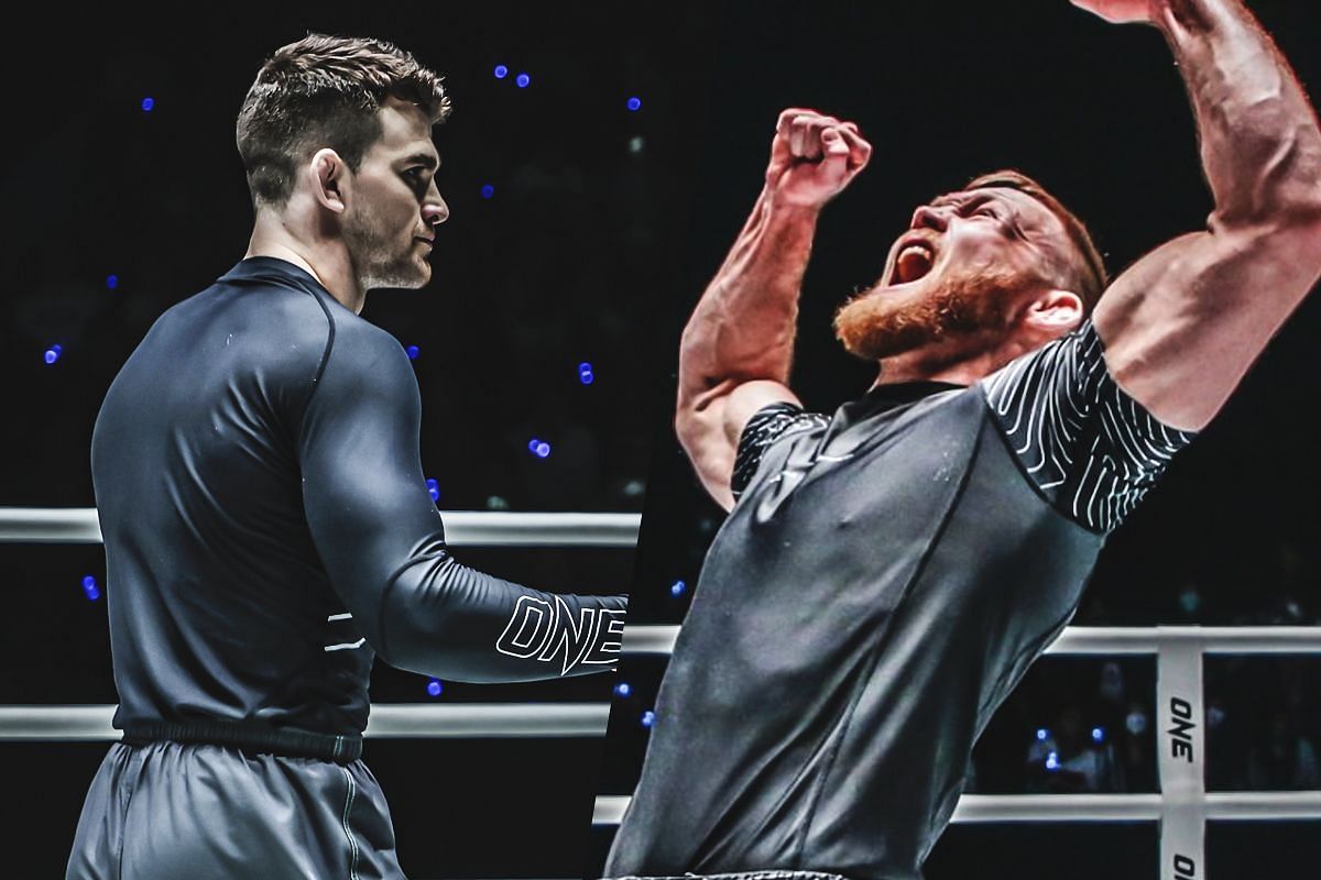 Dante Leon (left) and Tommy Langaker (right). [Photos from ONE Championship]