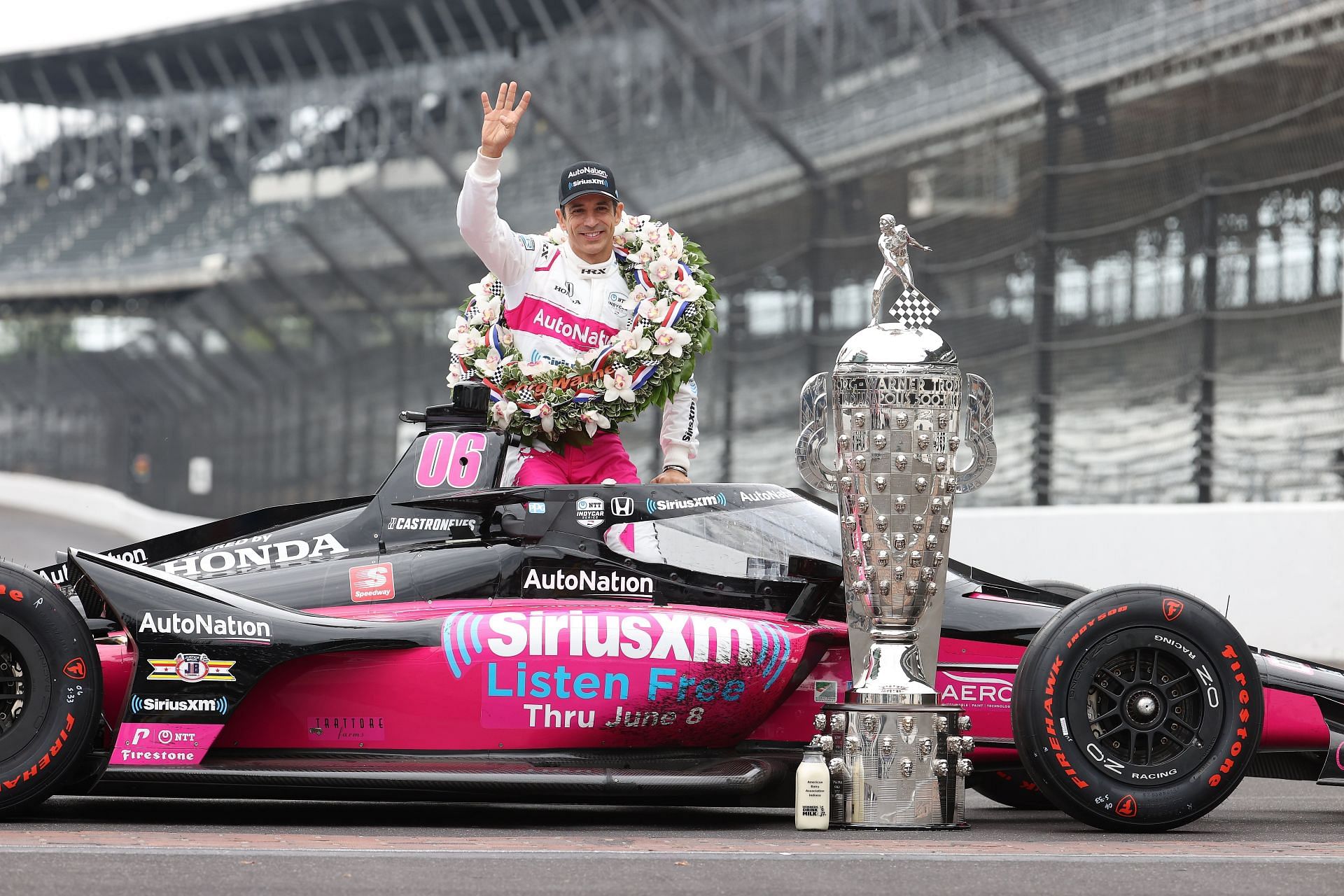 Helio Castroneves won the 2021 Indy 500 with Meyer Shank Racing - Source: Getty