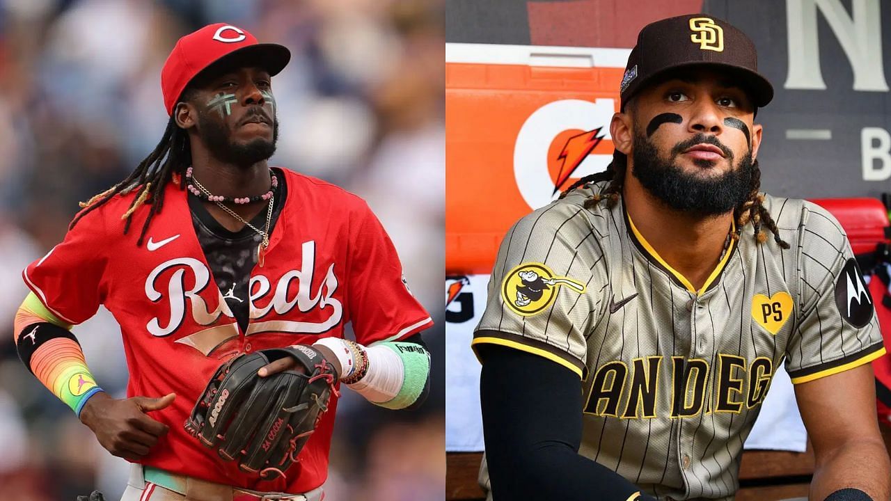 Elly De La Cruz (L) and Fernando Tatis Jr. (R) (Images from - Getty)