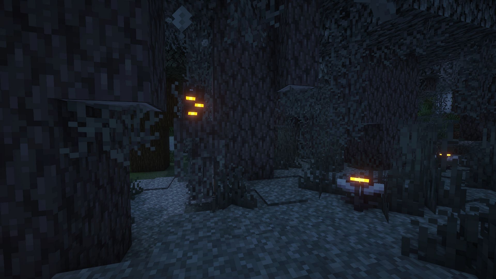 Creaking mob becomes rare since the Pale Garden biome is a rare region (Image via Mojang Studios)