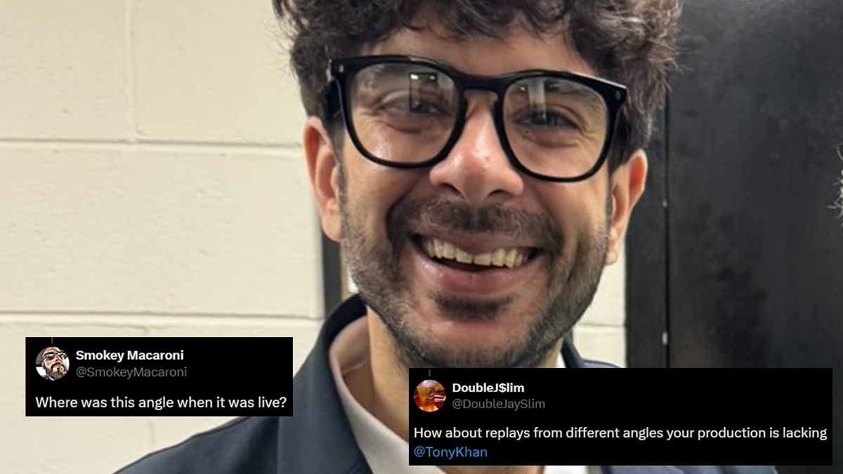 Tony Khan is the President and CEO of AEW (Images via Tony Khan, Double JSlim &amp; Smokey Macaroni