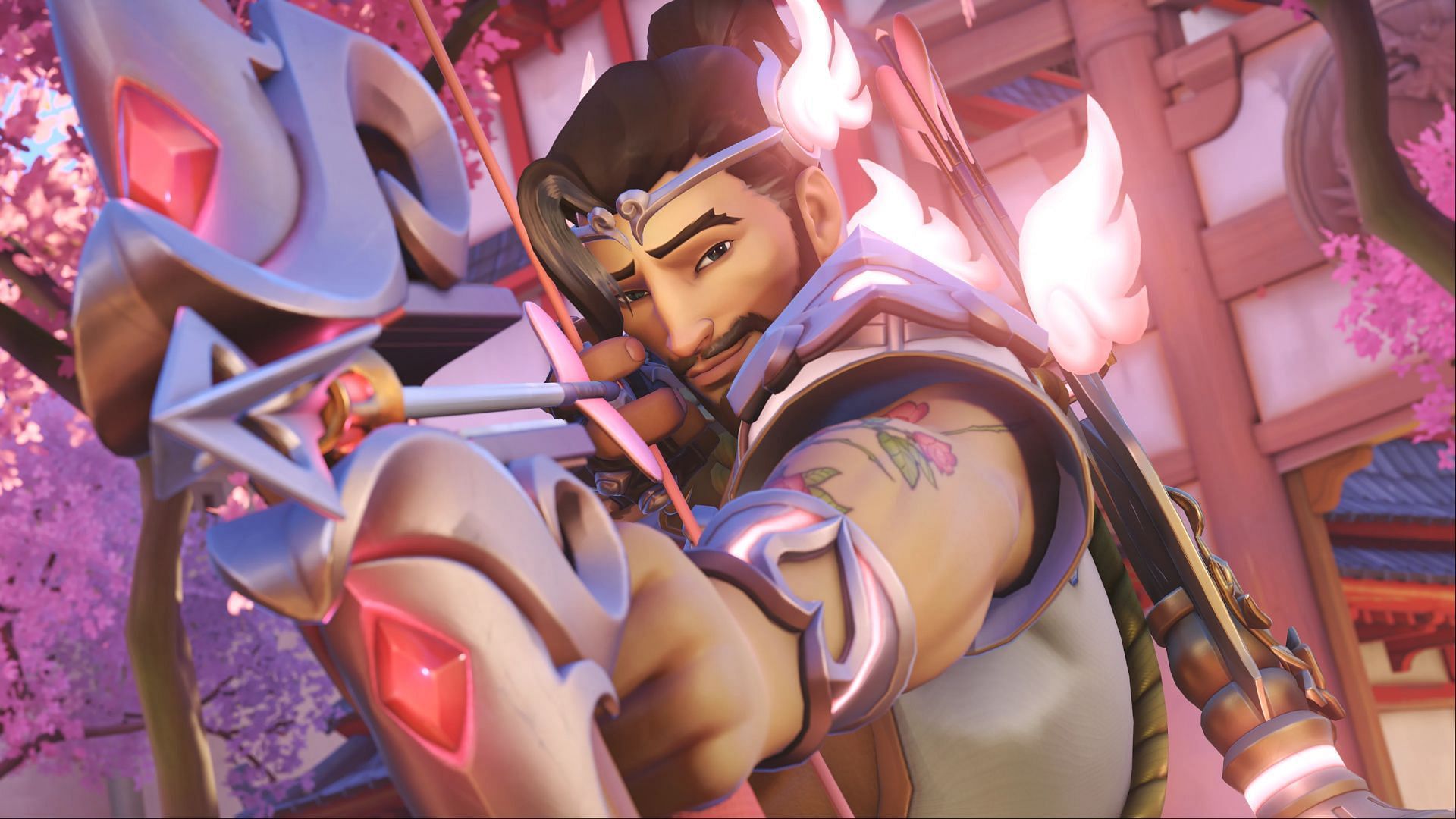 Celebrate the Year of the Snake and Valentine&#039;s Day next month in Overwatch 2 (Image via Blizzard Entertainment)