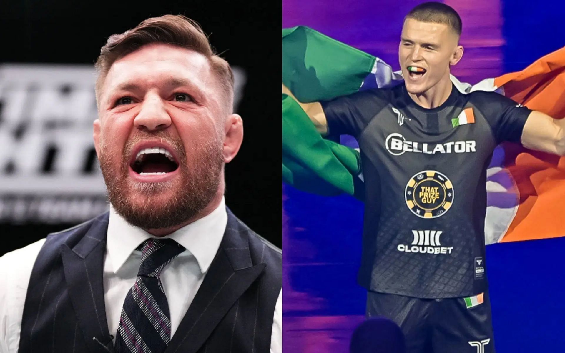 Conor McGregor and Paul Hughes