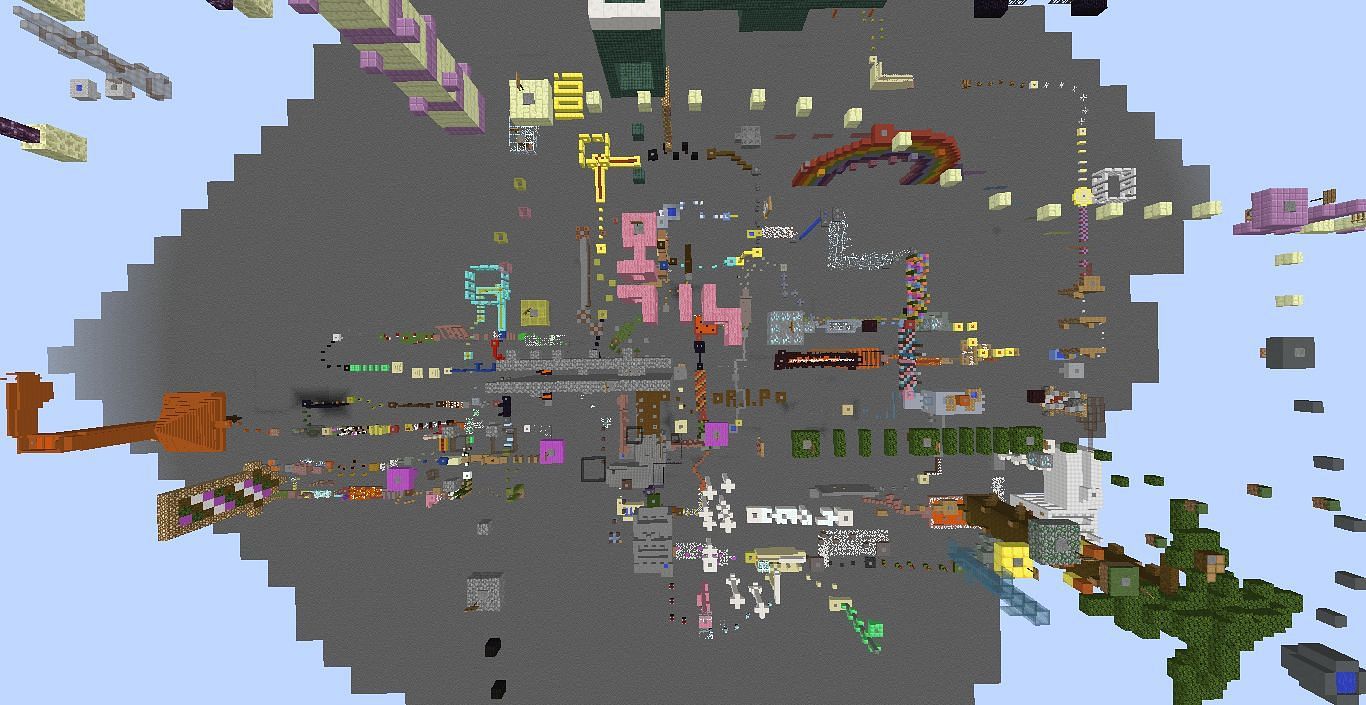 Longest Parkour in Minecraft (Image via Minecraft Maps/Rasmus Fr&ouml;derberg/Mojang Studios)