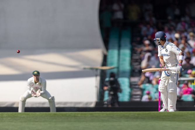 Australia 2024-25 or England 2014: In which series did Virat Kohli have more caught behind dismissals?