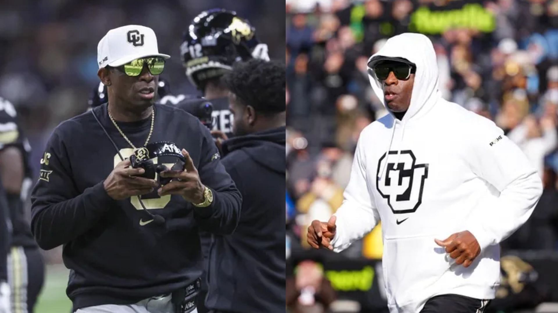 Colorado Buffaloes coach Deion Sanders