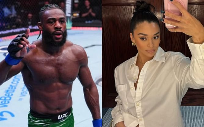 "She doesn't even have to try" - Aljamain Sterling's fiancée dubs Brazilian strawweight the hottest fighter in the UFC