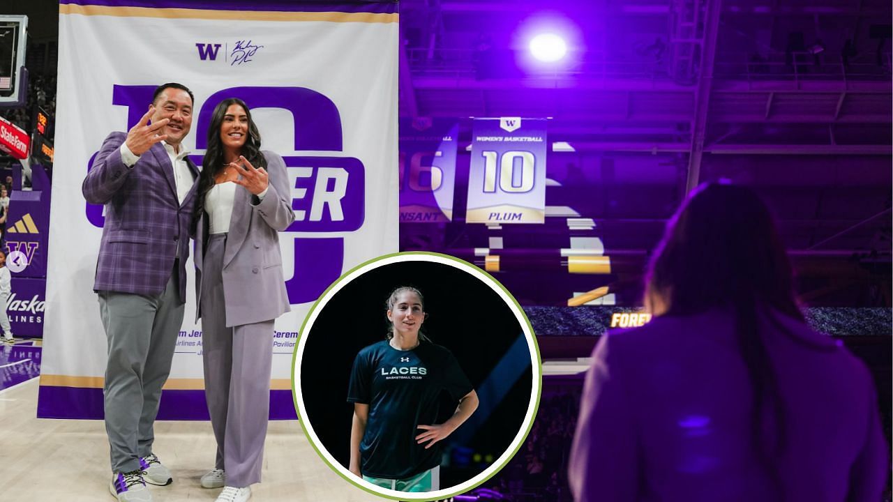 Kate Martin reacts to Kelsey Plum