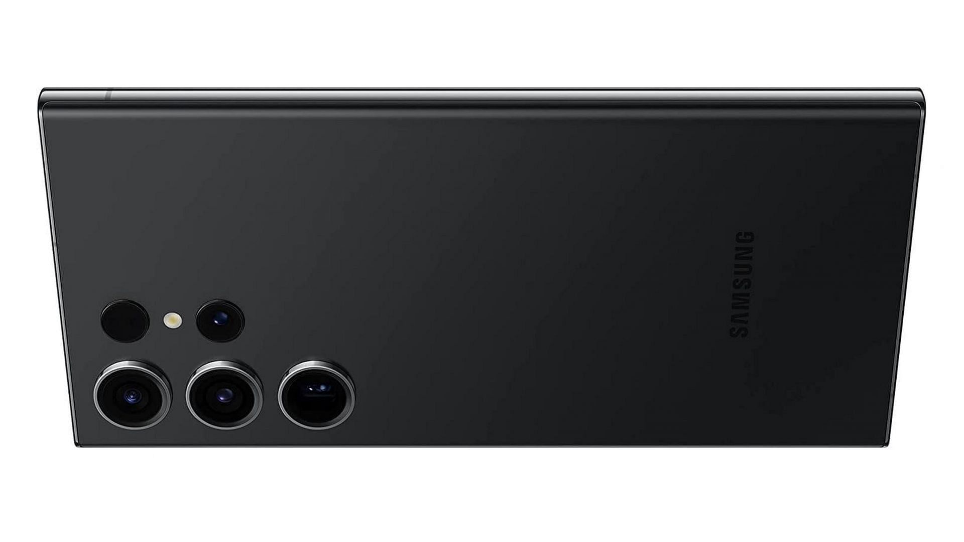 Samsung Galaxy S23 Ultra&#039;s rear camera system (Image via Samsung, Newegg)