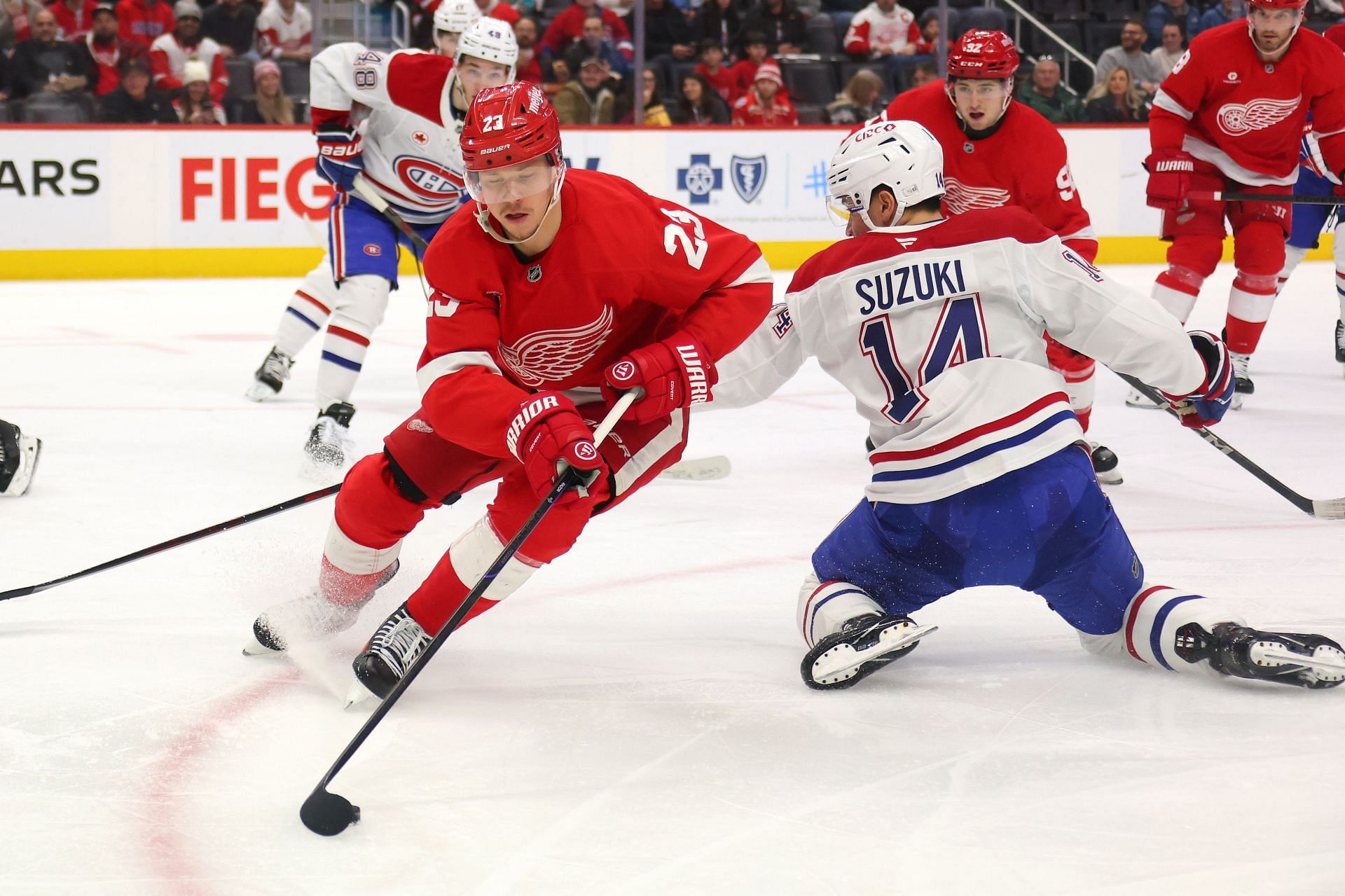 Montreal Canadiens v Detroit Red Wings