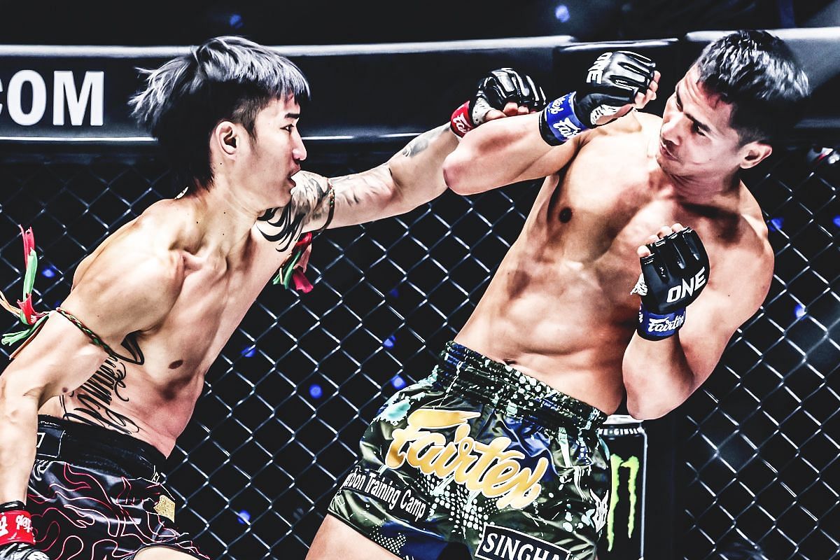 Tawanchai PK Saenchai and Superbon Singha Mawynn - Photo by ONE Championship