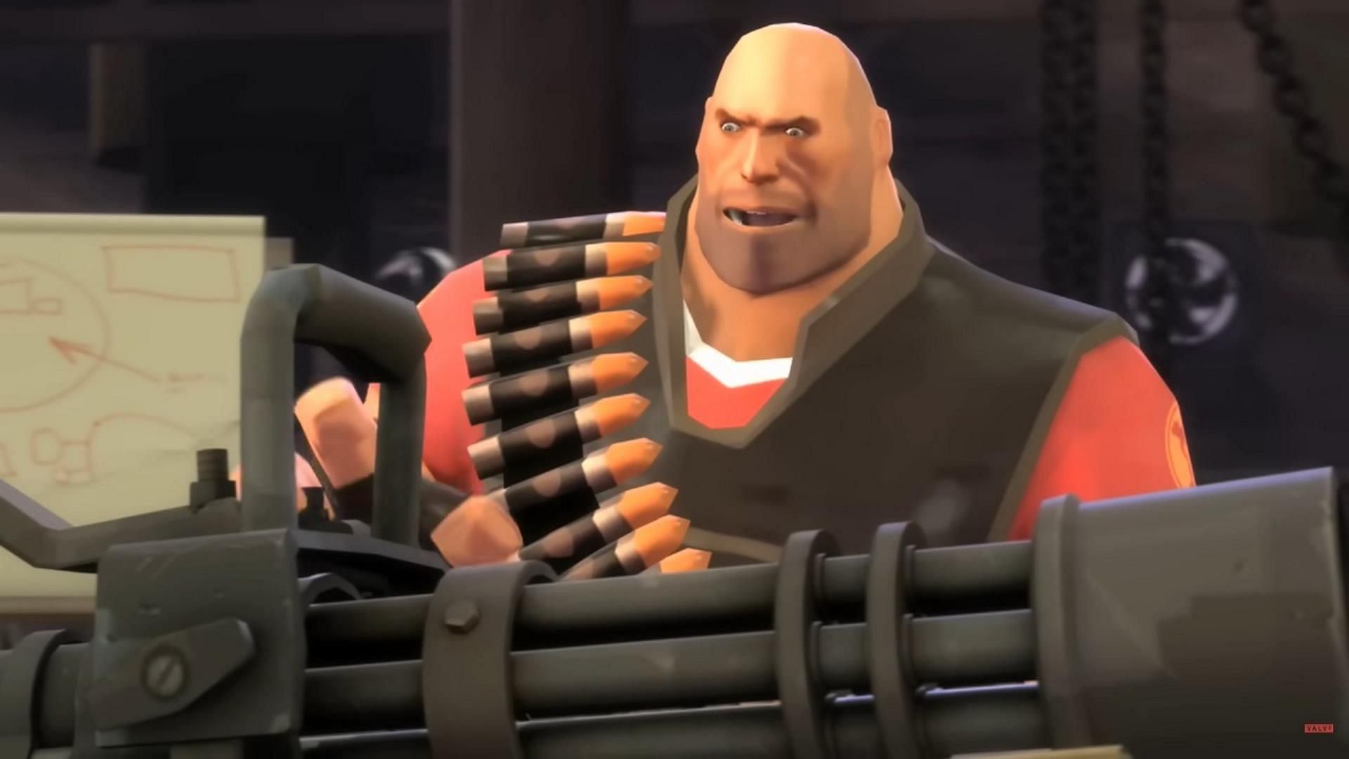 Heavy weapons guy mod (Image via Valve)