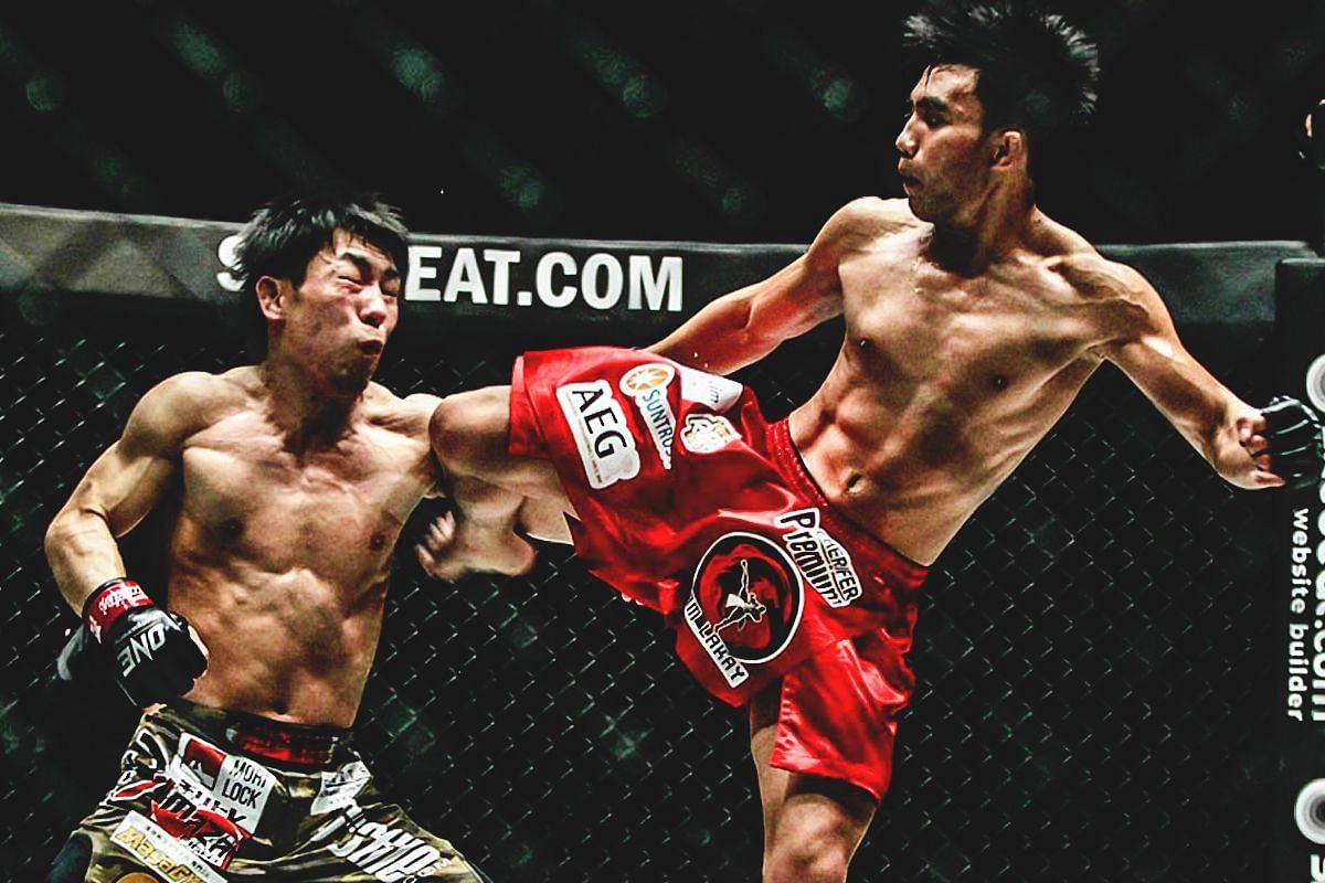 Joshua Pacio reclaimed the ONE strawweight MMA world championship from Yosuke Saruta via knockout in April 2019. [Photo via: ONE Championship]