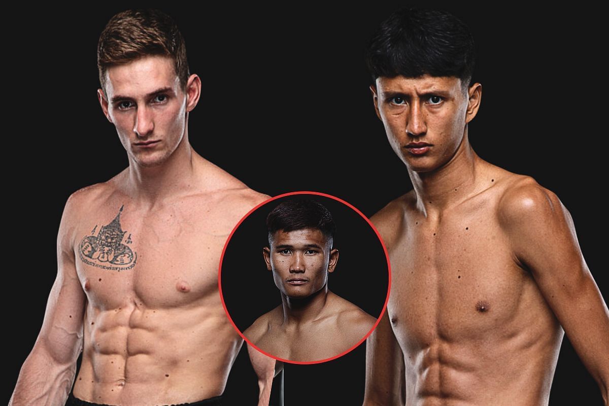 Nico Carrillo (left) Nabil Anane (right) (inset: Kulabdam) [Photos via: ONE Championship]