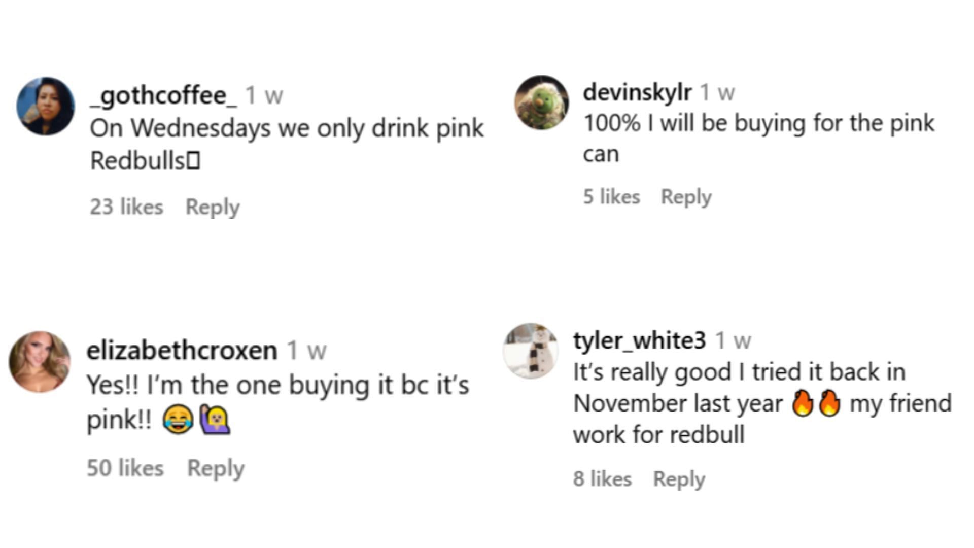 Fans are ecstatic to try out the new pink edition (Image via Instagram/@markie_devo)