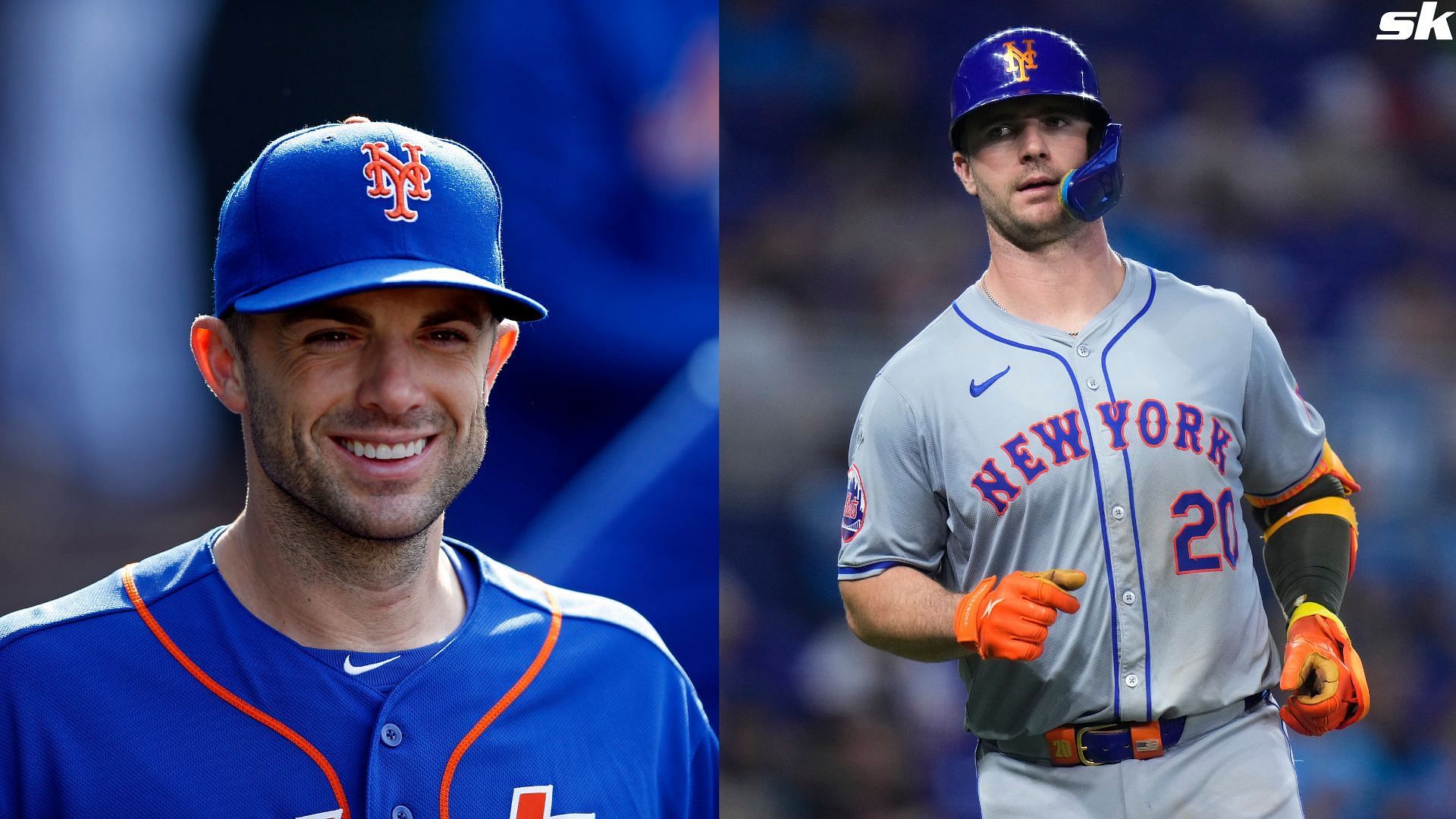 David Wright of the New York Mets smiles in the dugout during a game against the Miami Marlins at Citi Field in 2018 (Source: Getty)