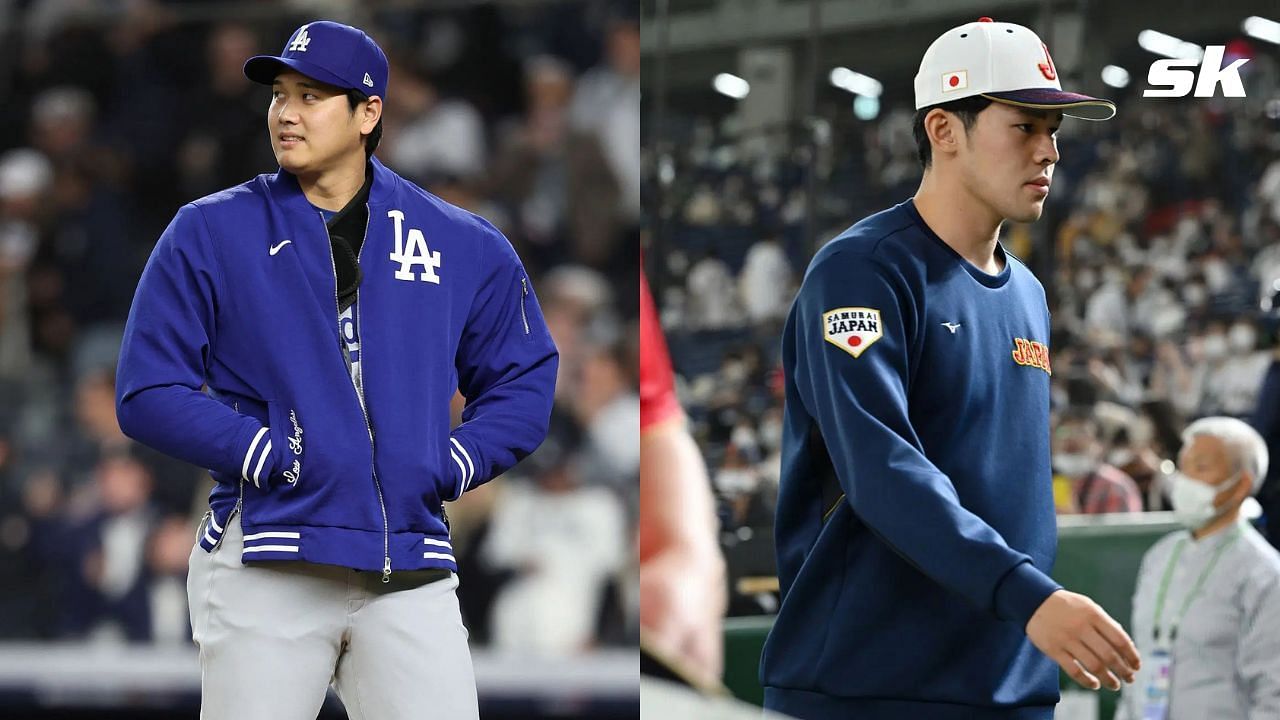 Shohei Ohtani (left) and Roki Sasaki (right) (Getty)