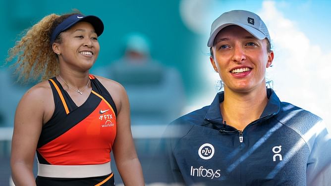 Naomi Osaka, Iga Swiatek share adorable team photos after training sessions ahead of Australian Open 2025
