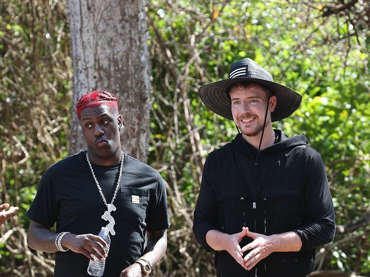 Lil Yachty and Mr. Beast in Beast Games