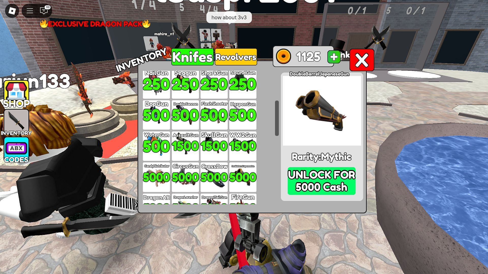 Use codes to get free cash (Image via Roblox)