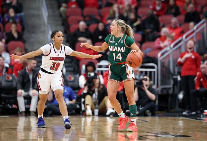 Haley Cavinder Stats Tonight - How did the Hurricanes star fare vs Louisville? (Jan. 2)