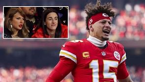 Patrick Mahomes has his say as Caitlin Clark's viral appearance with Taylor Swift at Arrowhead Stadium steals the show