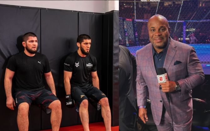 "You're so big" - Islam Makhachev shares hilarious take on Khabib Nurmagomedov's Airlines debacle at Daniel Cormier's expense