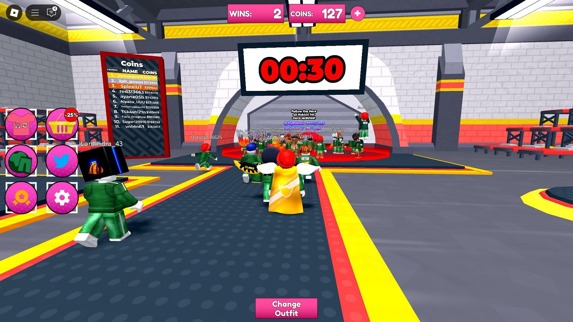 Starting a match (Image via Roblox)