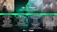 Complete Delta Force 2025 Roadmap (Image via Team Jade)