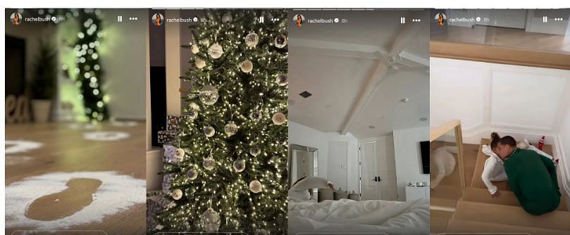 Rachel Bush celebrates christmas with family in Florida [Image credit Instagram/@rachelbush]