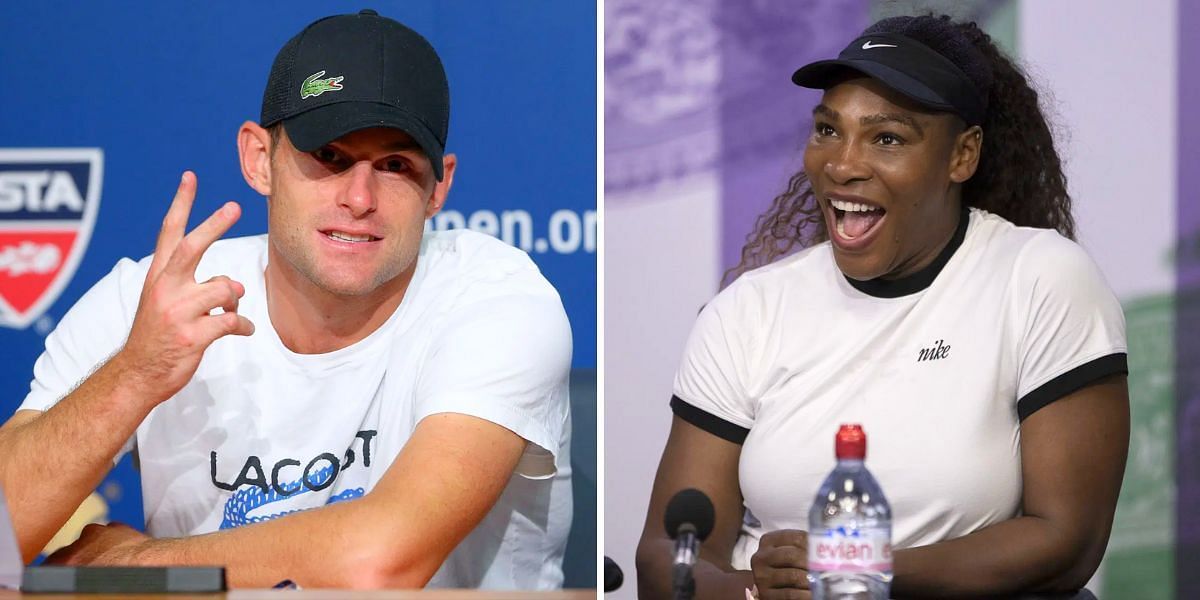 Andy Roddick (L) and Serena Williams (R) (Image Source: Getty)