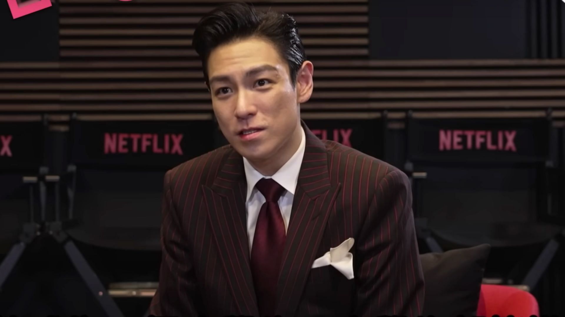 T.O.P shares about his BANG BANG BANG hook step (Image via YouTube/Zhongshi News Network Entertainment)