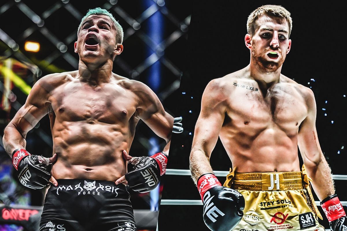 Fabricio Andrade (left) and Jonathan Haggerty (right) | Image credit: ONE Championship